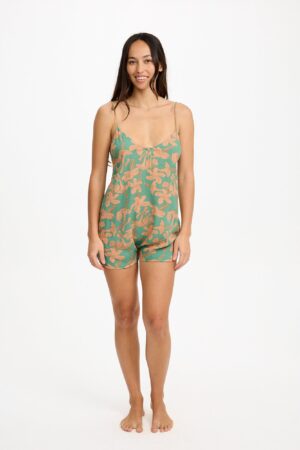May Romper - Tropics