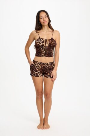 Coco Shorts - Digital Leopard